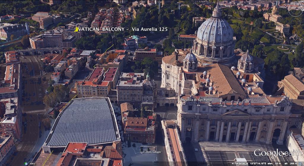 Vatican Balcony Apartman Róma Kültér fotó